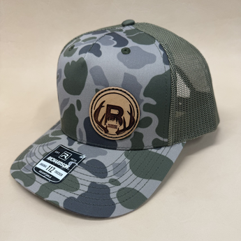 Duke Patch- Marsh Duck Camo-Loden Green Hat