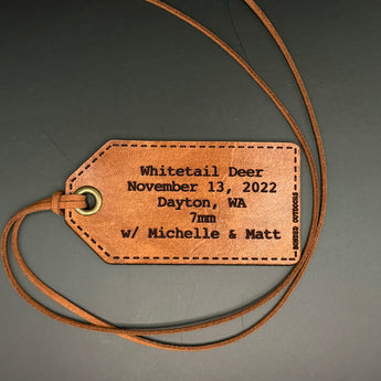 Personalized Trophy Tag