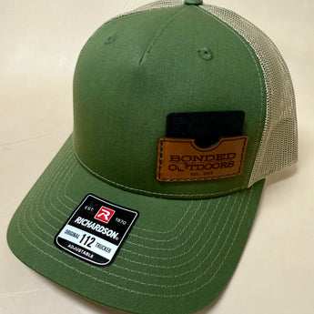 Left Call Patch- Army Green / Tan Hat