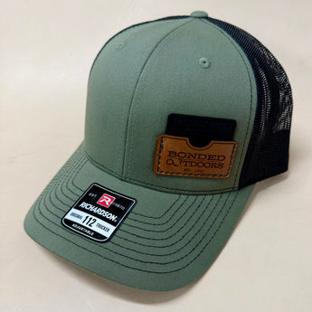 Left Call Patch - Loden Green / Black Hat