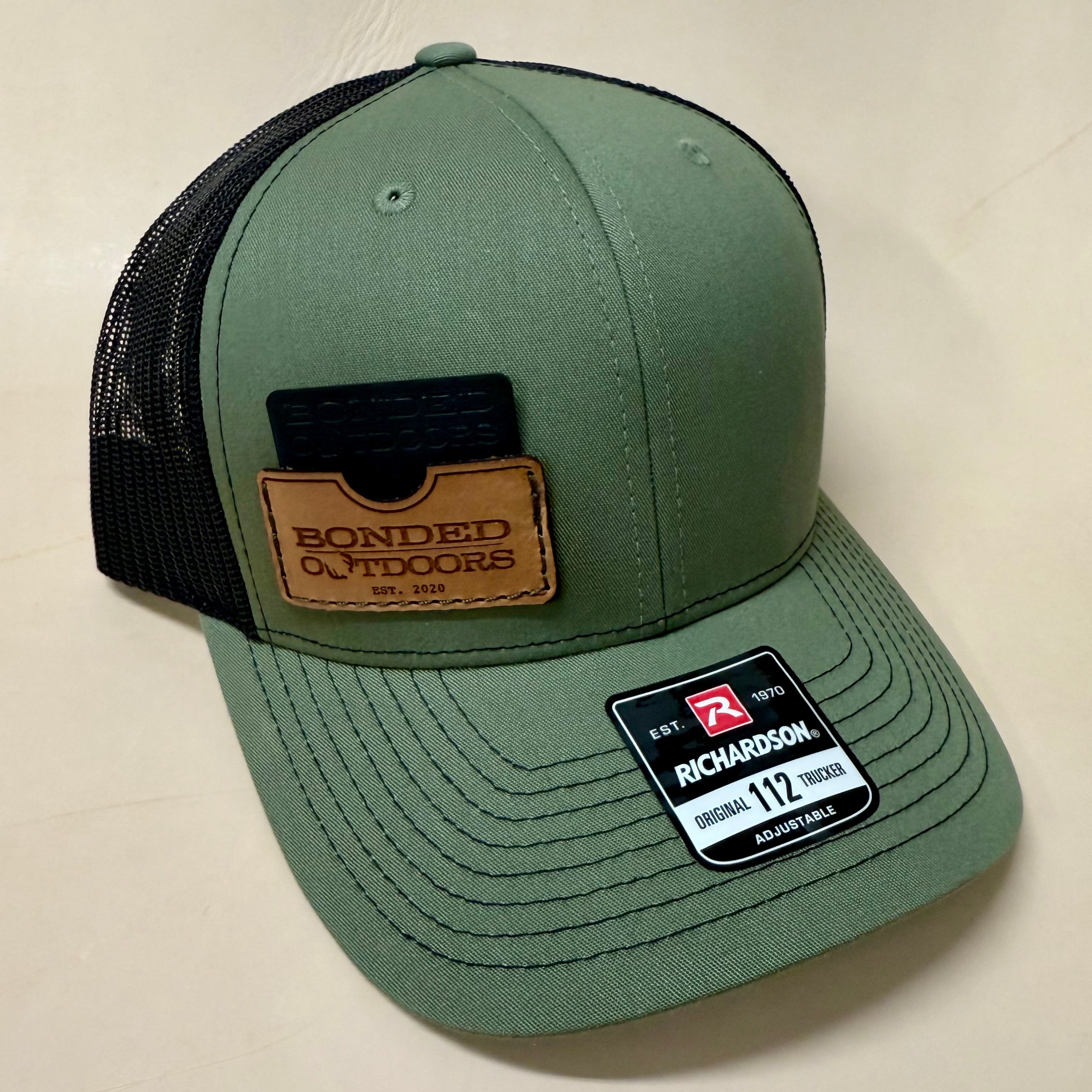Call Patch- Loden Green / Black Hat – Bonded Outdoors LLC
