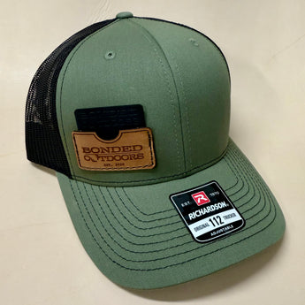 Call Patch- Loden Green / Black Hat