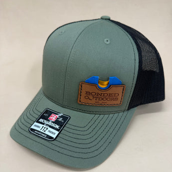 Left Call Patch - Loden Green / Black Hat